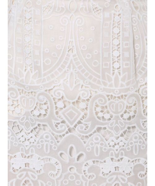 MERCURYDUO（マーキュリーデュオ）の「オーナメントエンブロイダリータイトスカート（スカート・レディース・アイボリー/ミント・SMALL/MEDIUM）」の20枚目の写真