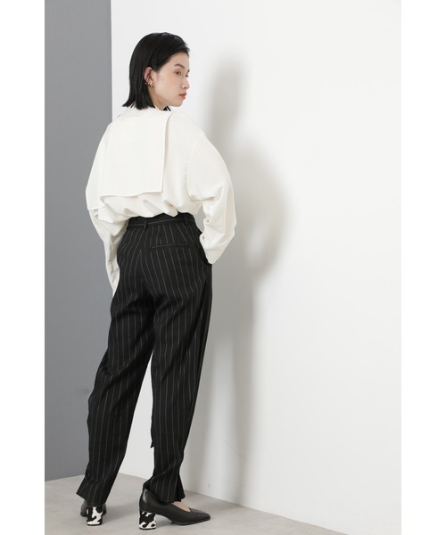 mici（ミチ）の「(mici)ガンフラップシャツ（シャツ/ブラウス・レディース・ホワイト系その他/ピンク・ONE SIZE）」の13枚目の写真