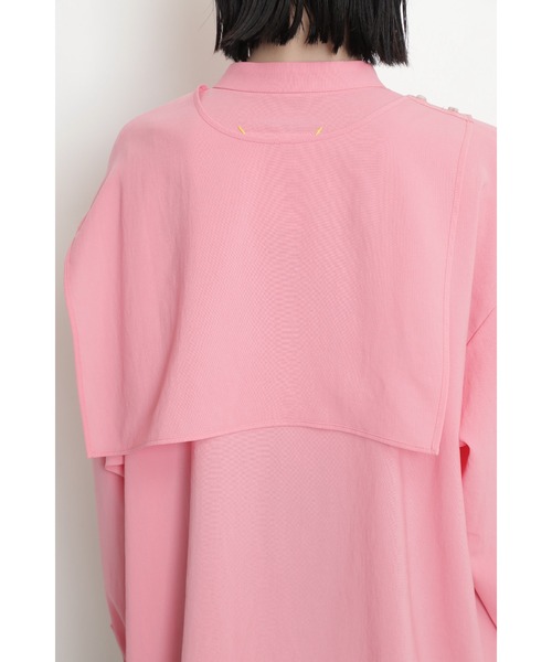 mici（ミチ）の「(mici)ガンフラップシャツ（シャツ/ブラウス・レディース・ホワイト系その他/ピンク・ONE SIZE）」の16枚目の写真