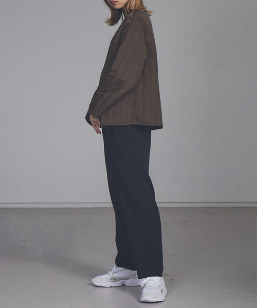 NOMINE（ノミネ）の「【展開店舗限定】中綿キルティングプルオーバー（その他トップス・レディース・ブラック/カーキ/アイボリー・フリー）」の16枚目の写真