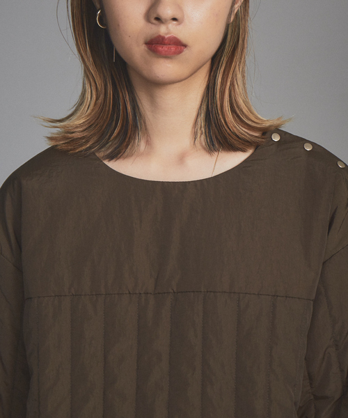 NOMINE（ノミネ）の「【展開店舗限定】中綿キルティングプルオーバー（その他トップス・レディース・ブラック/カーキ/アイボリー・フリー）」の20枚目の写真