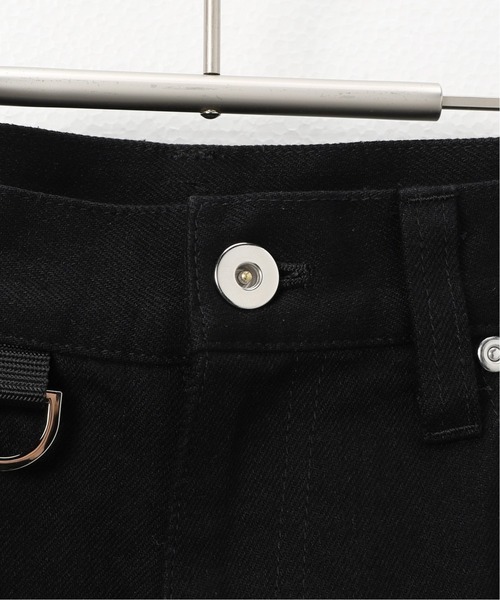 AVALONE（アヴァロン）の「【AVALONE / アヴァロン】TRASH BREEDS COWLEATHER DENIM PANTS（デニムパンツ・メンズ・ホワイト/ブラック・2/1）」の7枚目の写真