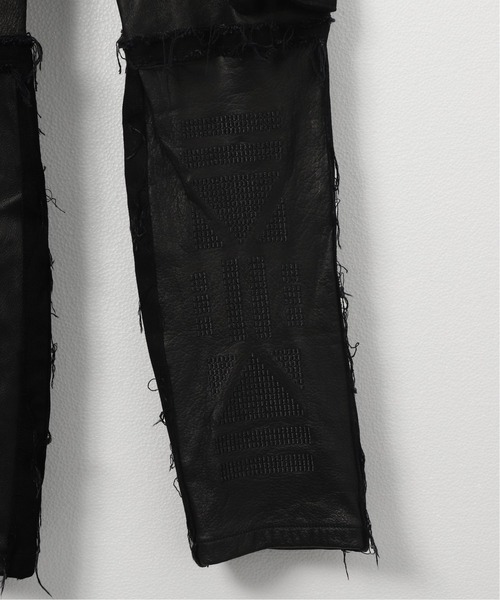 AVALONE（アヴァロン）の「【AVALONE / アヴァロン】TRASH BREEDS COWLEATHER DENIM PANTS（デニムパンツ・メンズ・ホワイト/ブラック・2/1）」の20枚目の写真