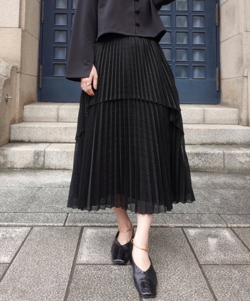 マサーママ！人気の横段プリーツ❣️PHOTON BOUNCEスカート マサーママ様専用！人気の横段プリーツ❣️PHOTON BOUNCEスカート 人気