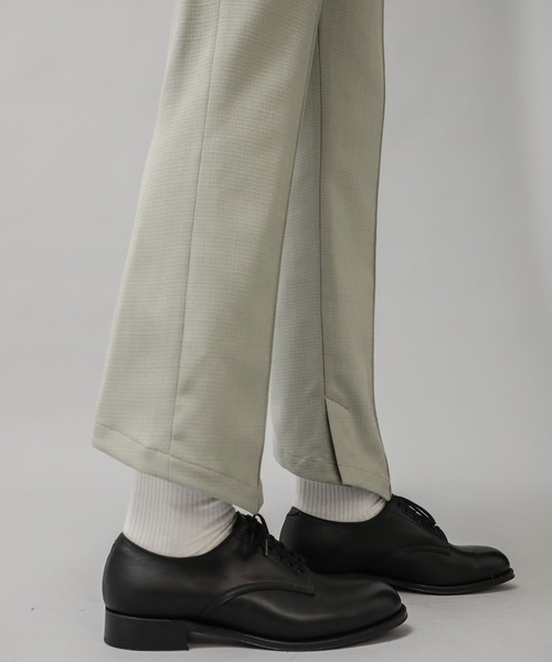 BED J.W. FORD】Side slit flea trousers（スラックス）｜BED J.W.