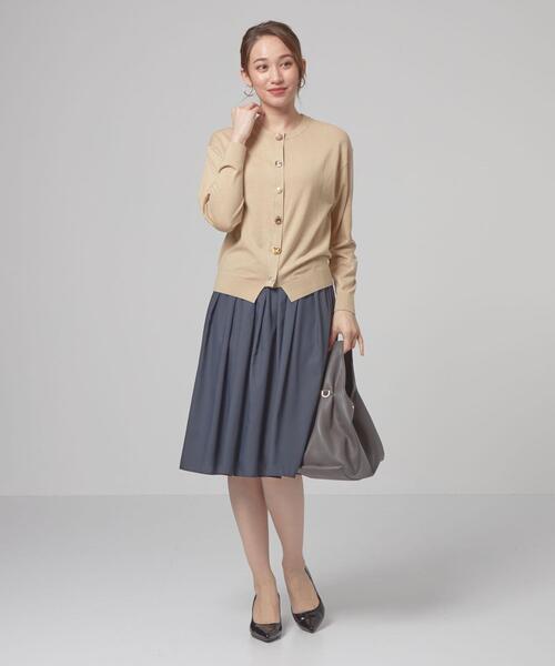 Torrazzo Donna（トラッゾドンナ）の「＜TORRAZZO DONNA（トラッゾドンナ）＞マルチビジュー ニットカーディガン（カーディガン/ボレロ・レディース・ロイヤルブルー/ピンク/ベージュ・FREE）」の7枚目の写真