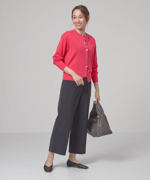 Torrazzo Donna（トラッゾドンナ）の「＜TORRAZZO DONNA（トラッゾドンナ）＞マルチビジュー ニットカーディガン（カーディガン/ボレロ・レディース・ロイヤルブルー/ピンク/ベージュ・FREE）」の22枚目の写真