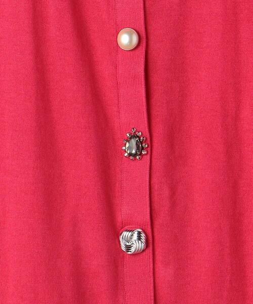 Torrazzo Donna（トラッゾドンナ）の「＜TORRAZZO DONNA（トラッゾドンナ）＞マルチビジュー ニットカーディガン（カーディガン/ボレロ・レディース・ロイヤルブルー/ピンク/ベージュ・FREE）」の18枚目の写真