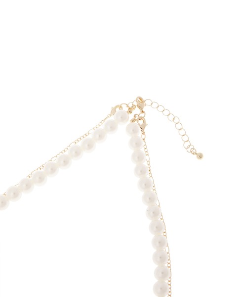 Edit Sheen（エディットシーン）の「パールチェーン2連ネックレス（ネックレス・レディース・シルバー/ゴールド・FREE）」の5枚目の写真