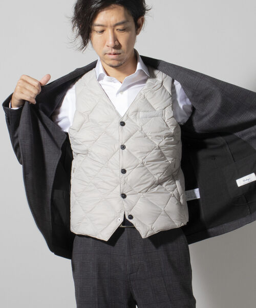 NOLLEY'S goodman（ノーリーズグッドマン）の「プリント ジャージ セットアップ ジャケット（テーラードジャケット・メンズ・ネイビー/ブラック系1・LL/S/M/L）」の6枚目の写真