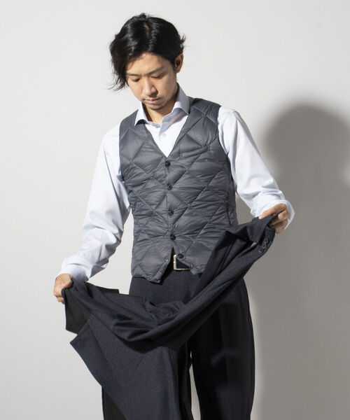 NOLLEY'S goodman（ノーリーズグッドマン）の「プリント ジャージ セットアップ ジャケット（テーラードジャケット・メンズ・ネイビー/ブラック系1・LL/S/M/L）」の5枚目の写真