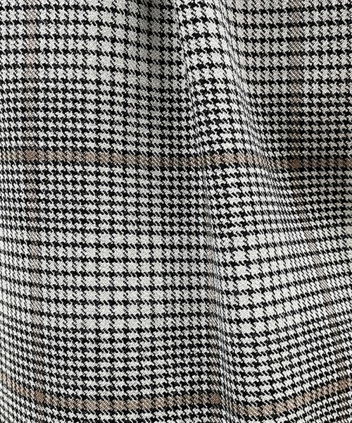 PICCIN(ピッチン)の「【日本製】裏起毛ウエストギャザーチェックパンツ(その他パンツ・レディース・グレー系その他/ブラウン系その他・S/M/L/XS)」の12枚目の写真