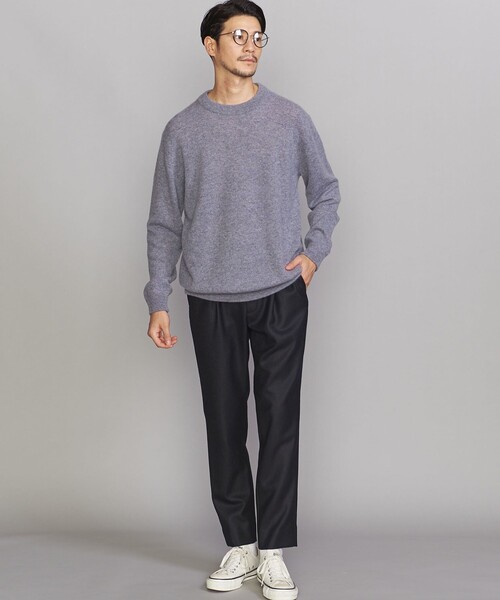 BEAUTY&YOUTH UNITED ARROWS（ビューティーアンドユースユナイテッドアローズ）の「BY ウォッシャブル フラノ テーパード イージーパンツ ：（その他パンツ・メンズ・ブラック/ネイビー/モカ・S/M/L/XL）」の7枚目の写真