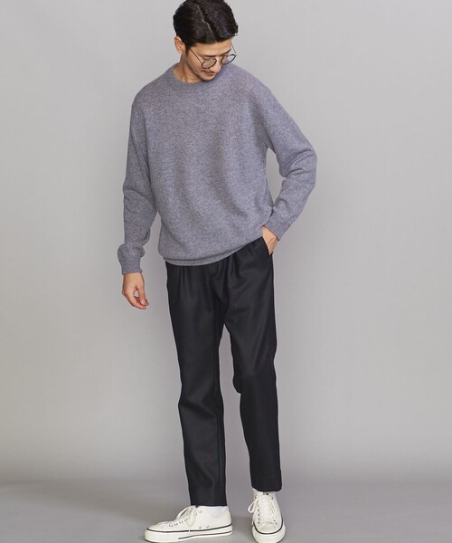 BEAUTY&YOUTH UNITED ARROWS（ビューティーアンドユースユナイテッドアローズ）の「BY ウォッシャブル フラノ テーパード イージーパンツ ：（その他パンツ・メンズ・ブラック/ネイビー/モカ・S/M/L/XL）」の5枚目の写真