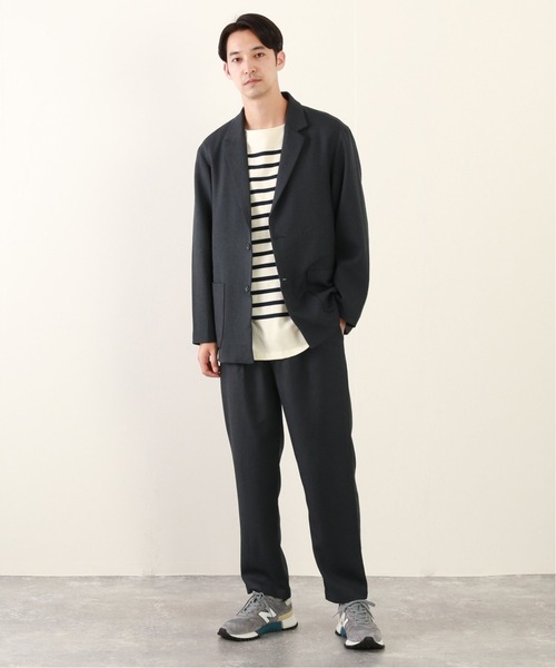 JOURNAL STANDARD relume(ジャーナルスタンダード レリューム)の「TECH TWEED WASHABLE ジャケット(テーラードジャケット・メンズ・ネイビー/ブラウン・SMALL/MEDIUM/LARGE)」の14枚目の写真