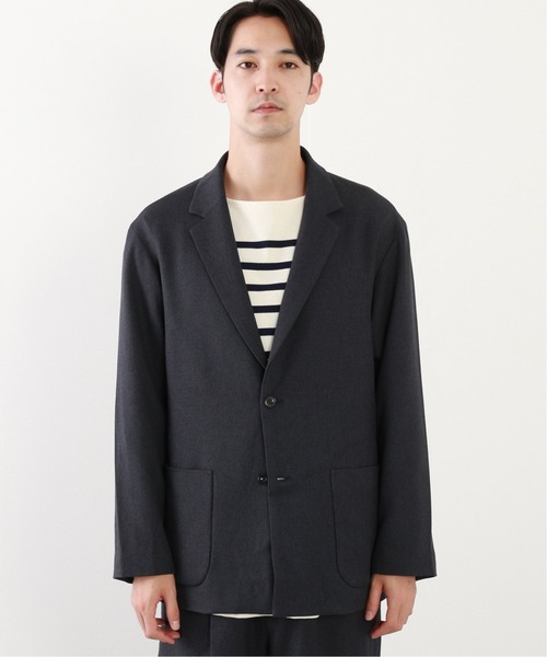 JOURNAL STANDARD relume(ジャーナルスタンダード レリューム)の「TECH TWEED WASHABLE ジャケット(テーラードジャケット・メンズ・ネイビー/ブラウン・SMALL/MEDIUM/LARGE)」の17枚目の写真