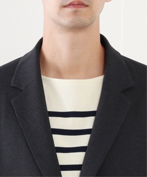 JOURNAL STANDARD relume(ジャーナルスタンダード レリューム)の「TECH TWEED WASHABLE ジャケット(テーラードジャケット・メンズ・ネイビー/ブラウン・SMALL/MEDIUM/LARGE)」の3枚目の写真