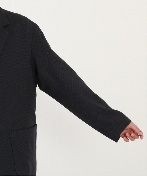 JOURNAL STANDARD relume(ジャーナルスタンダード レリューム)の「TECH TWEED WASHABLE ジャケット(テーラードジャケット・メンズ・ネイビー/ブラウン・SMALL/MEDIUM/LARGE)」の5枚目の写真