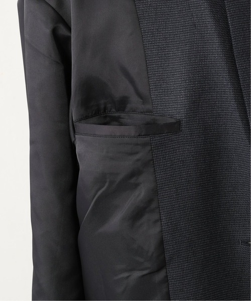 JOURNAL STANDARD relume(ジャーナルスタンダード レリューム)の「TECH TWEED WASHABLE ジャケット(テーラードジャケット・メンズ・ネイビー/ブラウン・SMALL/MEDIUM/LARGE)」の8枚目の写真