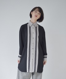 La SRIC | La SRIC / レーステープロングシャツ(シャツ/ブラウス)