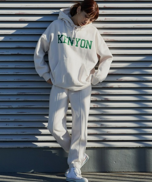 Auntie Rosa Holiday(アンティローザホリデー)の「裏起毛スウェットジョガーパンツ(スウェットパンツ・レディース・グリーン/ライトグレー/アイボリー/ネイビー・FREE)」の22枚目の写真