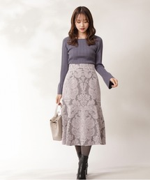 PROPORTION BODY DRESSING | モールジャガードマーメイドスカート / 1211220105(スカート)