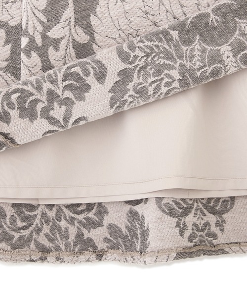 PROPORTION BODY DRESSING（プロポーションボディドレッシング）の「モールジャガードマーメイドスカート / 1211220105（スカート・レディース・グレー/パープル/ワインレッド・SMALL/MEDIUM）」の16枚目の写真