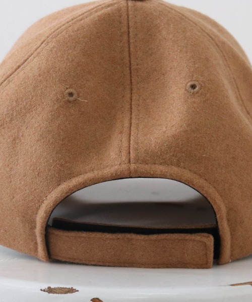 Cheek(チーク)の「ウールライクロゴキャップ(キャップ・レディース・ベージュ/ワイン・FREE)」の15枚目の写真