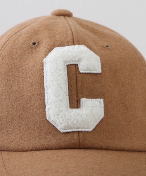 Cheek(チーク)の「ウールライクロゴキャップ(キャップ・レディース・ベージュ/ワイン・FREE)」の16枚目の写真