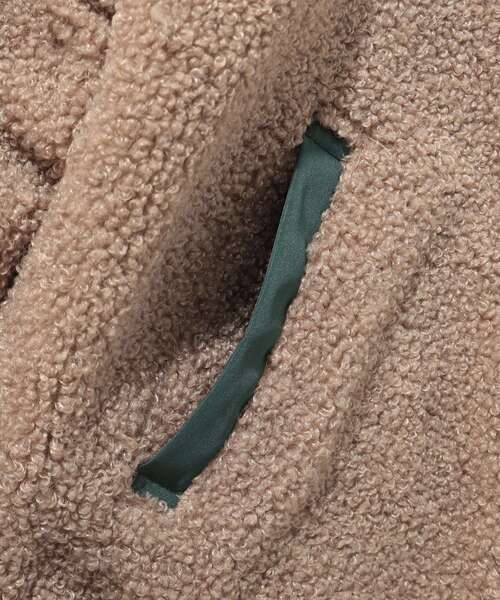 SHOO・LA・RUE(シューラルー)の「◆【90-150cm】ボア×キルトリバーシブルブルゾン(ブルゾン・キッズ・ブラック/ブラウン系その他/アイボリー/ピンク系・11/10/12/15 /13/14/09)」の10枚目の写真