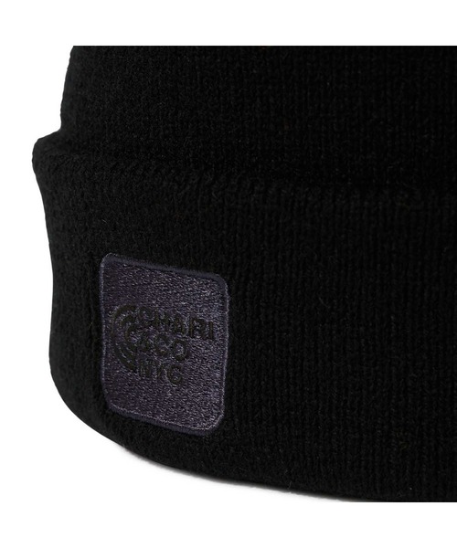 CHARI&CO（チャリアンドコー）の「CHARI&CO PHYSICAL LOGO WATCH CAP キャップ 帽子（ニットキャップ/ビーニー・メンズ・ブラック/ライトグリーン・FREE）」の7枚目の写真