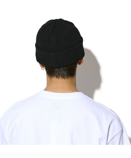 CHARI&CO（チャリアンドコー）の「CHARI&CO PHYSICAL LOGO WATCH CAP キャップ 帽子（ニットキャップ/ビーニー・メンズ・ブラック/ライトグリーン・FREE）」の11枚目の写真