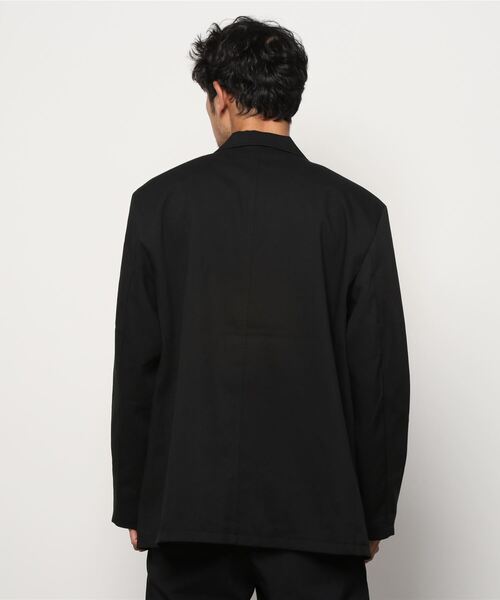 LUCY(ルーシー)の「LUCY/LOOSE TAILORED JACKET(テーラードジャケット・メンズ・ブラック/ブルー系その他・MEDIUM/LARGE)」の10枚目の写真