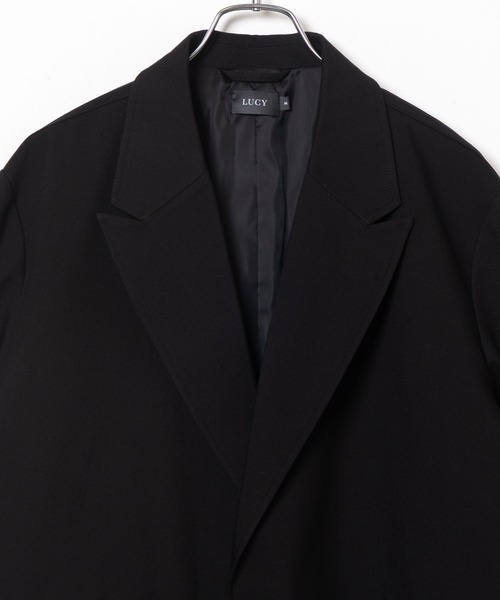 LUCY(ルーシー)の「LUCY/LOOSE TAILORED JACKET(テーラードジャケット・メンズ・ブラック/ブルー系その他・MEDIUM/LARGE)」の8枚目の写真