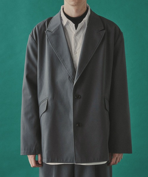 LUCY(ルーシー)の「LUCY/LOOSE TAILORED JACKET(テーラードジャケット・メンズ・ブラック/ブルー系その他・MEDIUM/LARGE)」の15枚目の写真
