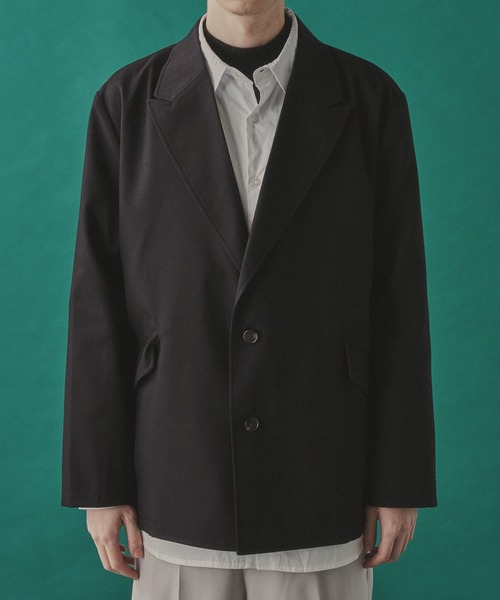 LUCY(ルーシー)の「LUCY/LOOSE TAILORED JACKET(テーラードジャケット・メンズ・ブラック/ブルー系その他・MEDIUM/LARGE)」の16枚目の写真