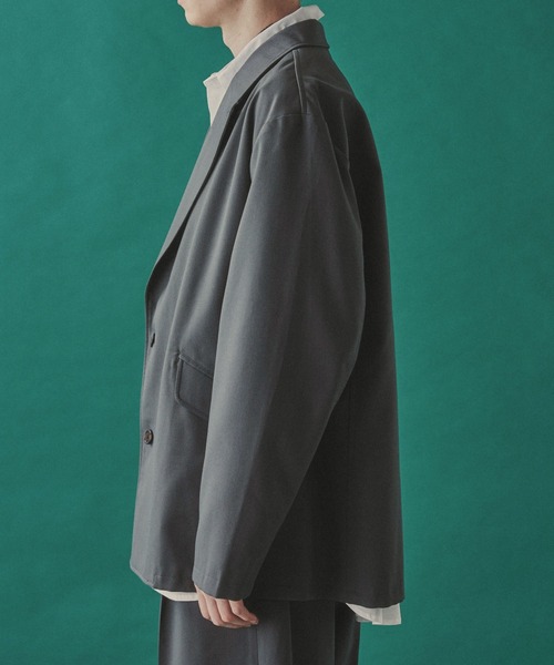 LUCY(ルーシー)の「LUCY/LOOSE TAILORED JACKET(テーラードジャケット・メンズ・ブラック/ブルー系その他・MEDIUM/LARGE)」の17枚目の写真