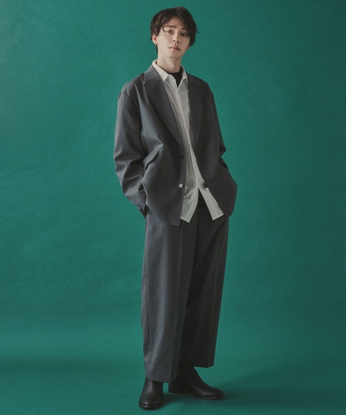 LUCY(ルーシー)の「LUCY/LOOSE TAILORED JACKET(テーラードジャケット・メンズ・ブラック/ブルー系その他・MEDIUM/LARGE)」の19枚目の写真