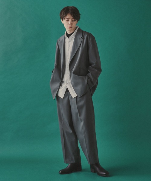 LUCY(ルーシー)の「LUCY/LOOSE TAILORED JACKET(テーラードジャケット・メンズ・ブラック/ブルー系その他・MEDIUM/LARGE)」の20枚目の写真