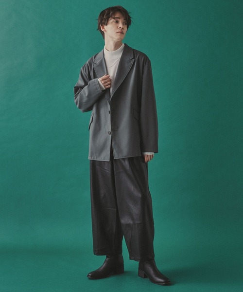 LUCY(ルーシー)の「LUCY/LOOSE TAILORED JACKET(テーラードジャケット・メンズ・ブラック/ブルー系その他・MEDIUM/LARGE)」の22枚目の写真