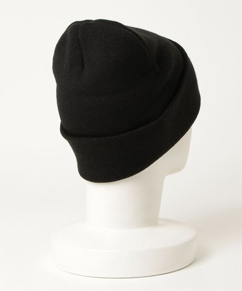 HUF（ハフ）の「ESSENTIALS BOX LOGO BEANIE / HUF ビーニー ニット帽（ニットキャップ/ビーニー・メンズ・ブラック/ブラウン/オレンジ/ヘザーグレー・O/S）」の5枚目の写真