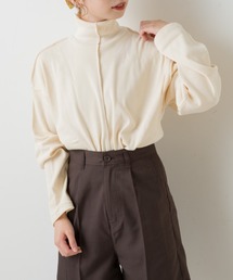 Kastane | テレコハイネックビックロンT(Tシャツ/カットソー)