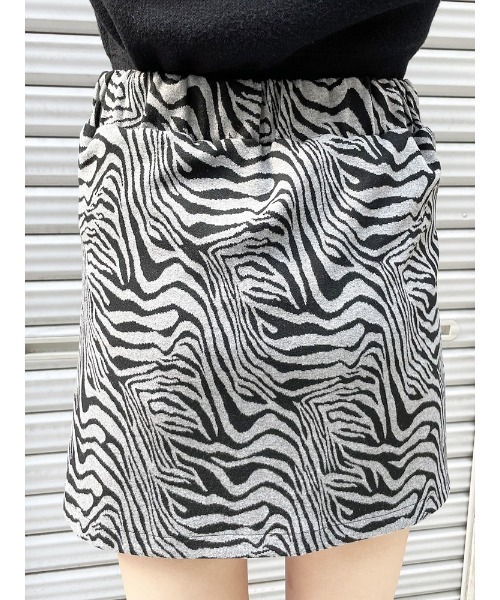 ENVYM（アンビー）の「ストレッチジャガードスカート（スカート・レディース・ベージュ/グレー・FREE）」の22枚目の写真