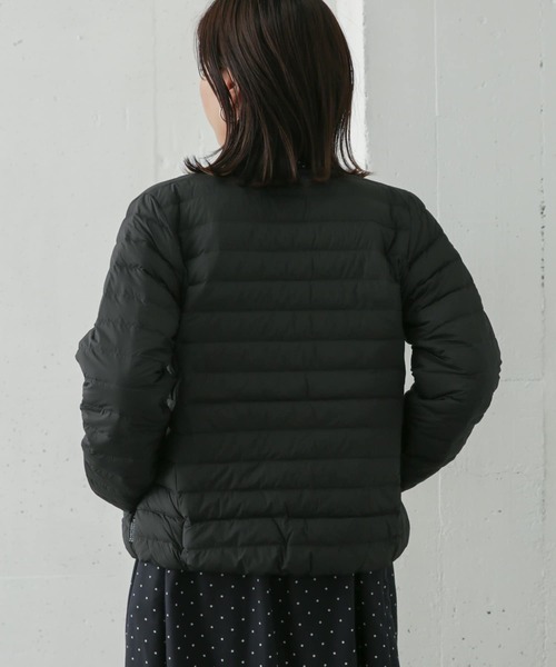 Traditional Weatherwear(トラディショナルウェザーウェア)の「Traditional Weatherwear ARKLEY DOWN PACKABLE(ダウンジャケット/コート・レディース・ブラック/ベージュ・34)」の9枚目の写真