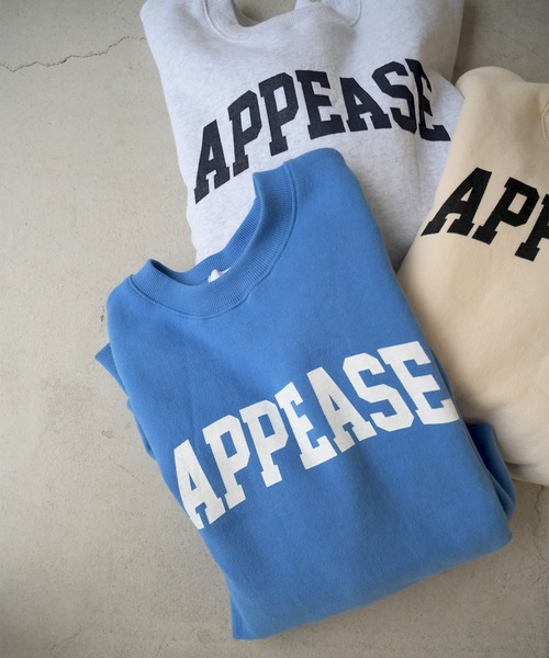 CANAL JEAN(キャナルジーン)の「El mar(エルマール) "APPEASE"裏起毛トレーナー(スウェット・レディース・ブルー/クリーム/ヘザーグレー・ONE SIZE)」の9枚目の写真