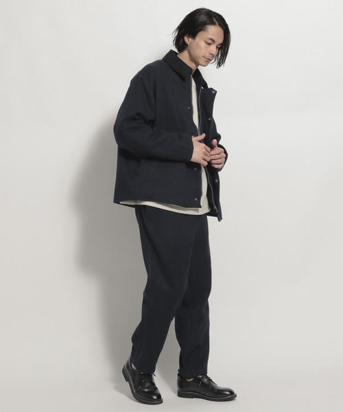 niko and...(ニコアンド)の「ヘリンボーン中綿ブルゾン(ブルゾン・メンズ・ベージュ/カーキ/ネイビー・MEDIUM/LARGE)」の12枚目の写真