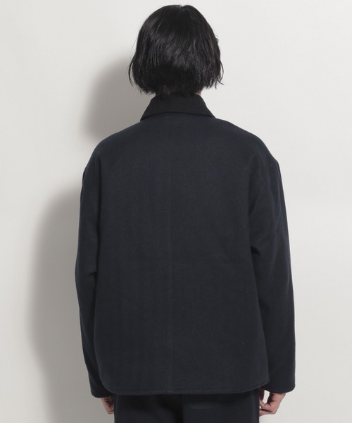 niko and...(ニコアンド)の「ヘリンボーン中綿ブルゾン(ブルゾン・メンズ・ベージュ/カーキ/ネイビー・MEDIUM/LARGE)」の6枚目の写真