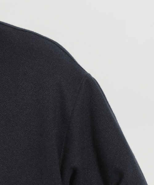 niko and...(ニコアンド)の「ヘリンボーン中綿ブルゾン(ブルゾン・メンズ・ベージュ/カーキ/ネイビー・MEDIUM/LARGE)」の14枚目の写真