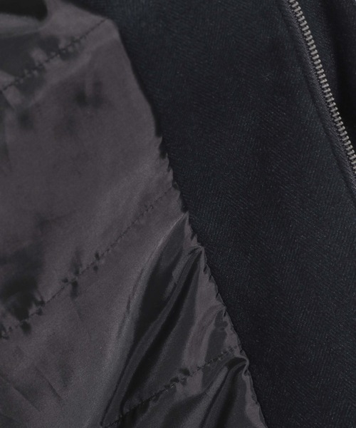 niko and...(ニコアンド)の「ヘリンボーン中綿ブルゾン(ブルゾン・メンズ・ベージュ/カーキ/ネイビー・MEDIUM/LARGE)」の9枚目の写真