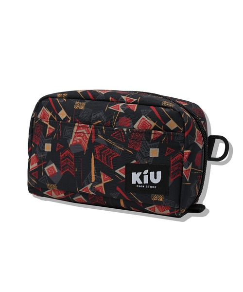 KiU(キウ)の「ウォーターリペレント ポーチL(ポーチ・レディース・カモフラージュ/ホワイト×ブルー/ホワイト系その他/ブラック系その他/その他10/ゼブラ/アニマル/カラフル/ブルー系その他/ブラック/レッド系その他/マルチ/ブラック×カーキ/ブラウン/ブルーグリーン/イエロー/タイガーカモ/ブラック系その他2/ブルー系その他2/ベージュ系その他/レオパード・FREE)」の13枚目の写真